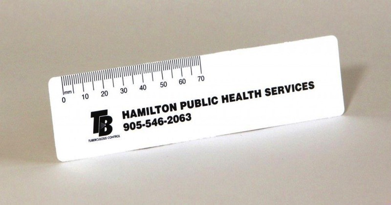 Loomis flat tb ruler